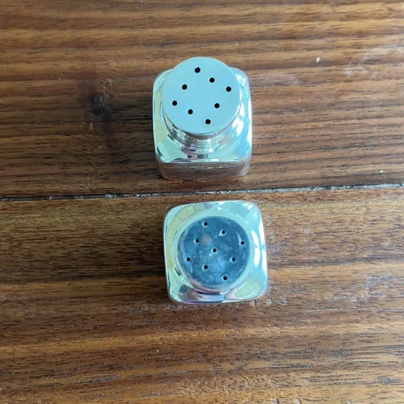 Tiffany & Co. Block Form Modernist Salt & Pepper Shakers - Picture 2 of 4